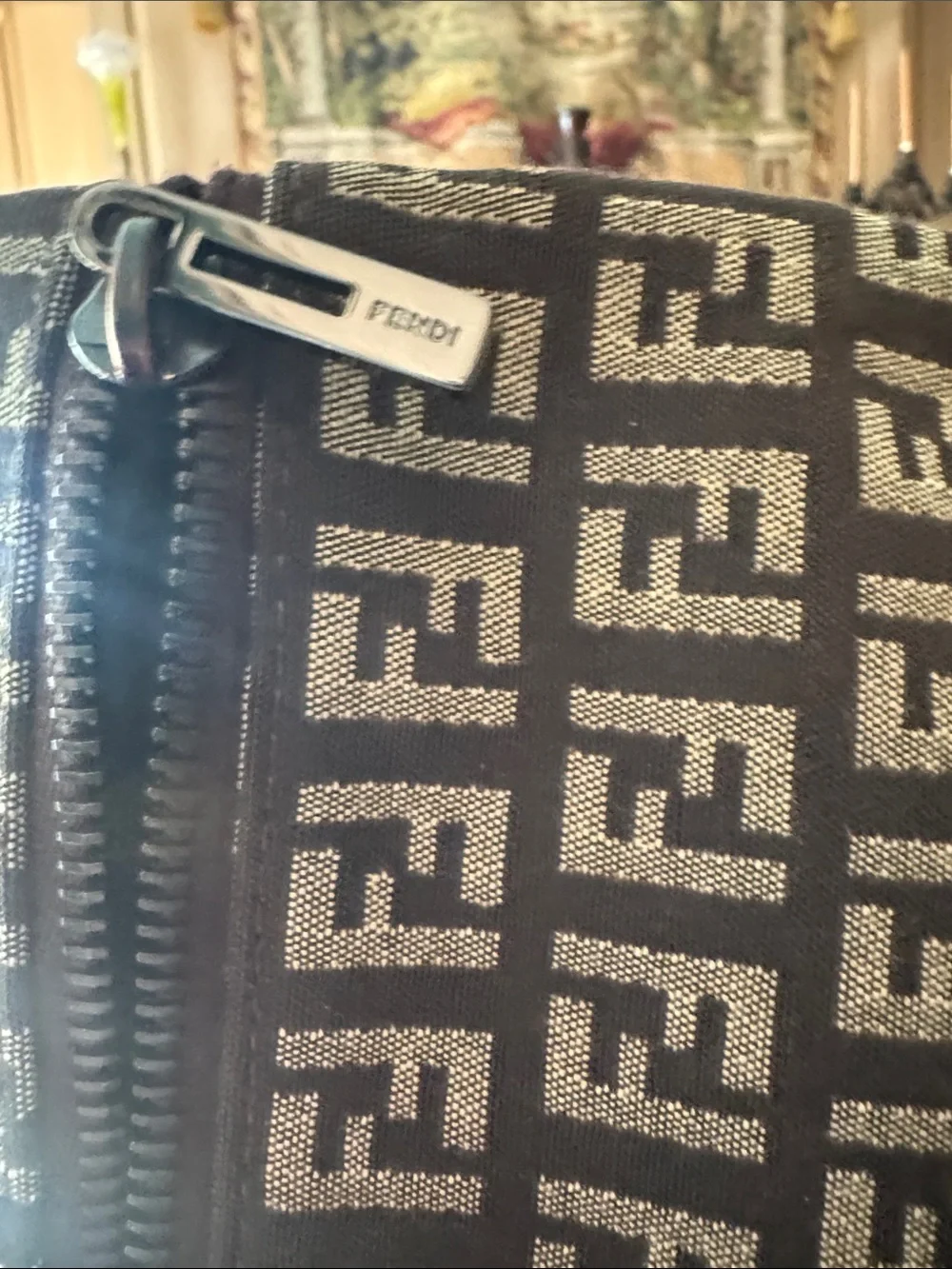 Fendi zucchini flat